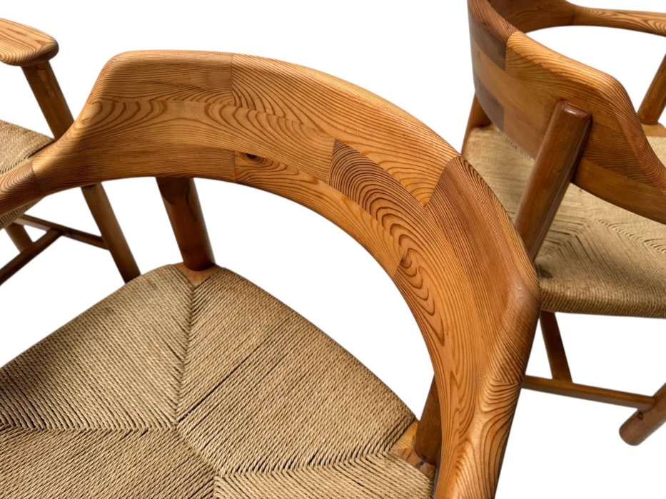 Four Mid-Century Modern Armchairs by Rainer Daumiller, 1970s